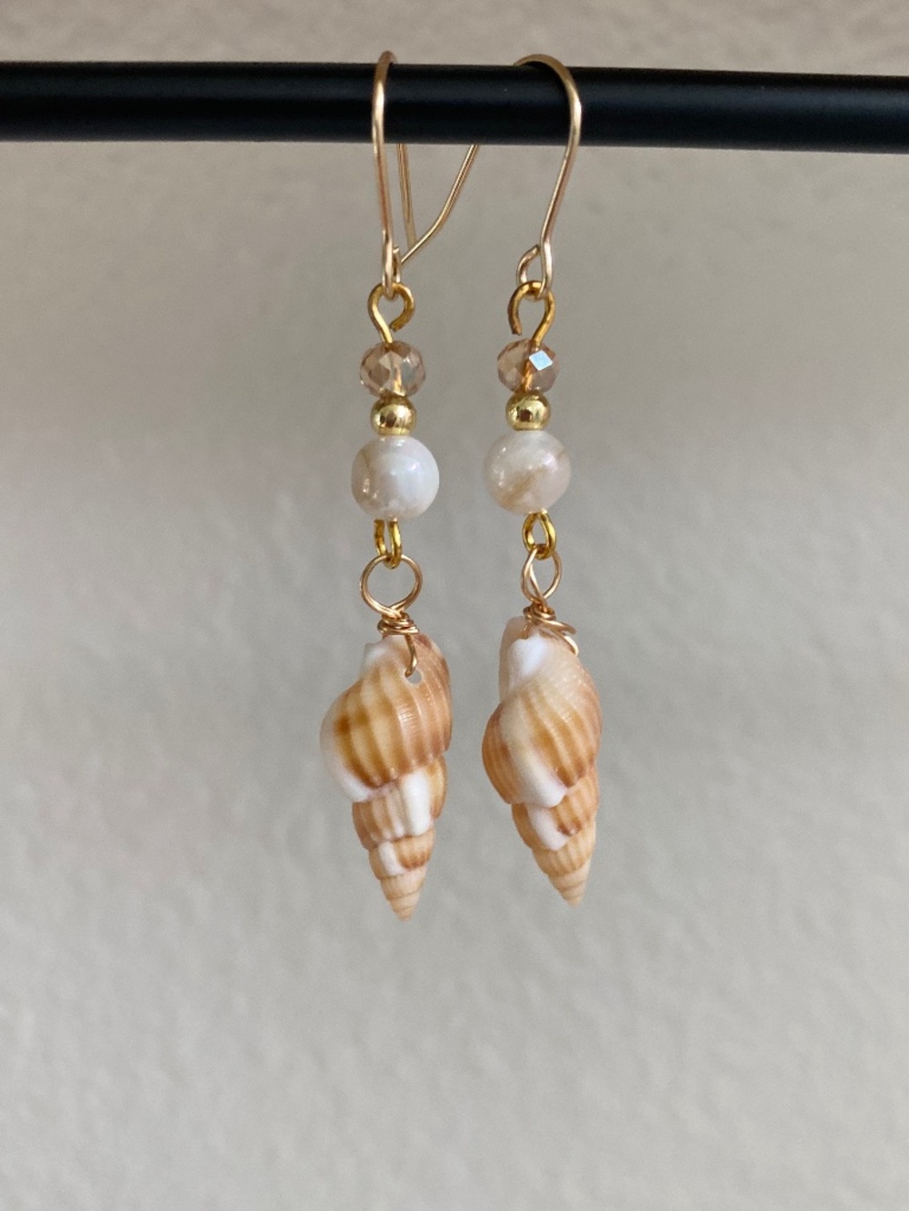 Handmade Seashell Earrings